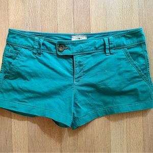 American Eagle - Low Rise Turquoise Shorts